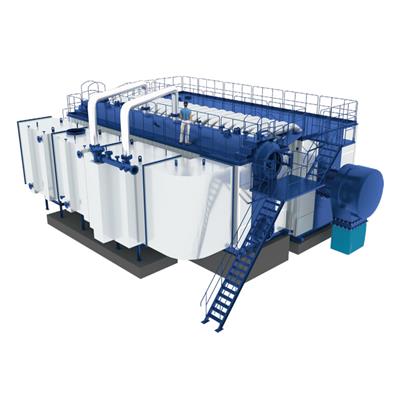 分體式過熱蒸汽水管鍋爐